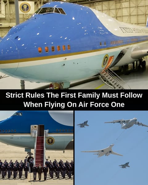 Strict Rules The First Family Must Follow When Aboard Air Force One