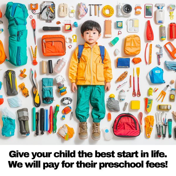 Save 25% on preschool fees