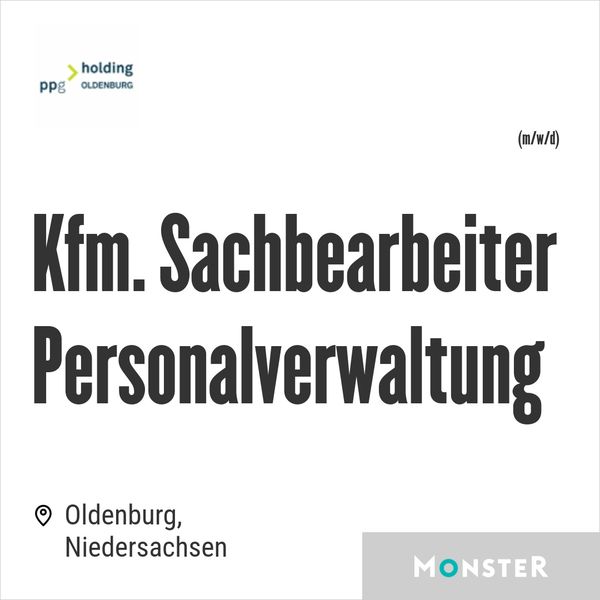 Kfm. Sachbearbeiter Personalverwaltung