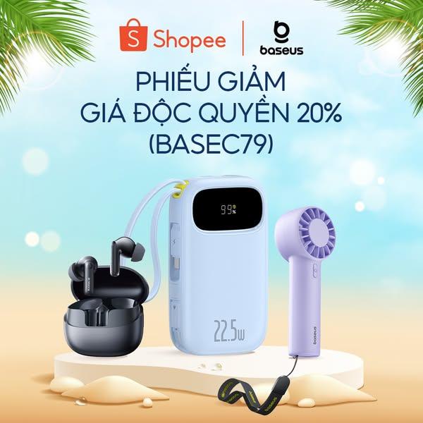 Shop BASEUS on Shopee Now!