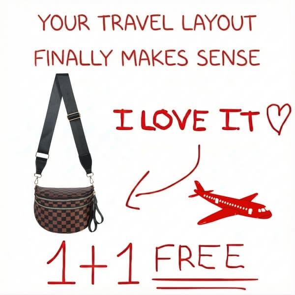 The Roomiest Crossbody Bag