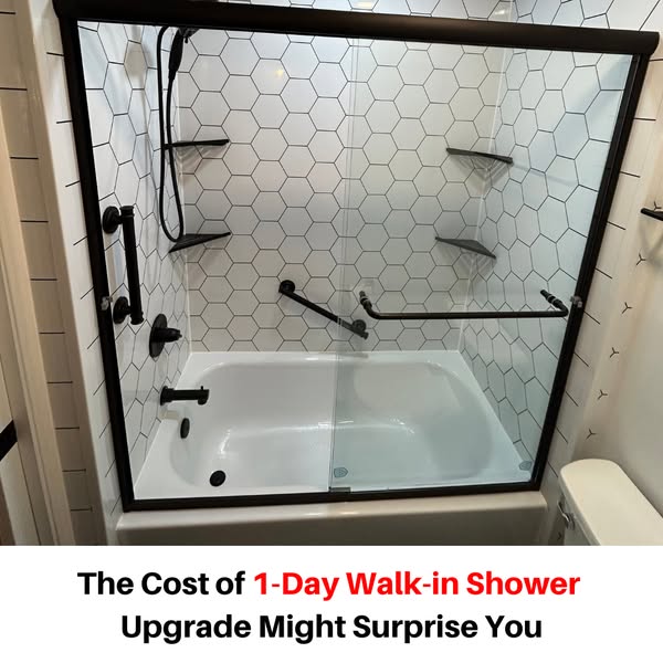 Here’s What a New Walk-in Shower Should Cost You