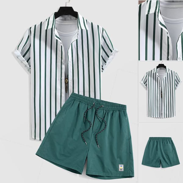 Striped Shirt Sets