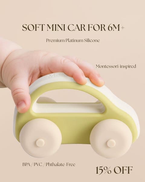 Soft, Safe & Chewable Cars