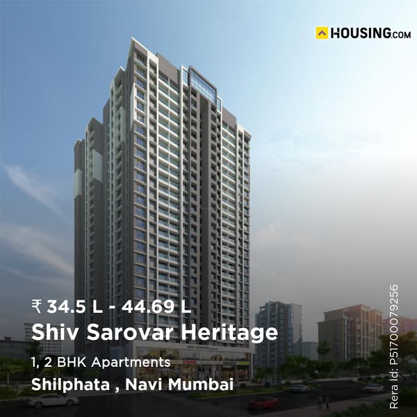 1, 2 BHK starting ₹34.5L