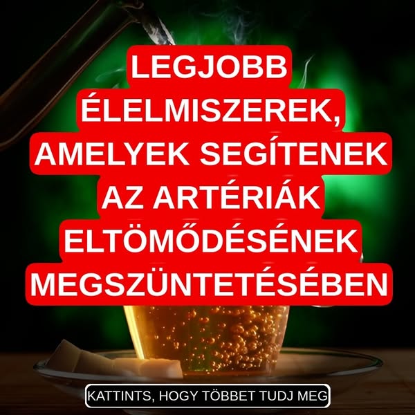 35 Élelmiszerek, amelyek feloldják az artériák eltömődését