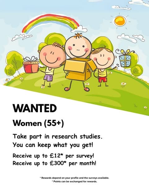 Attention! All women in the UK! Join today!