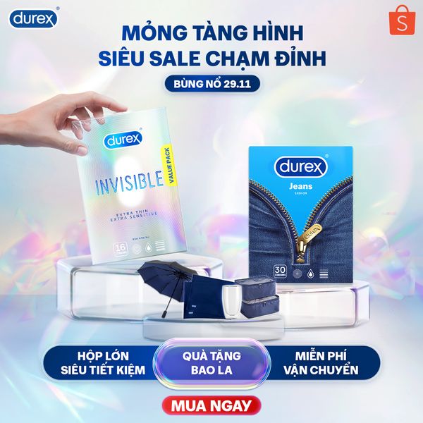 DUREX ƯU ĐÃI ĐẾN 49%