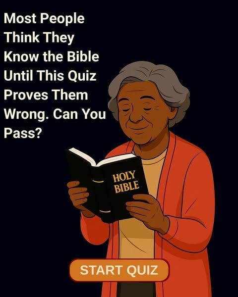 How Well Do You Know The Bible? ✝️