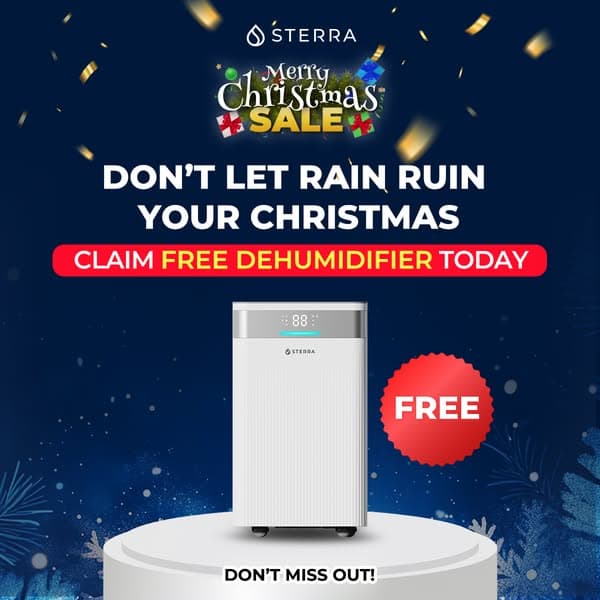 FREE Sterra Ray Dehumidifier
