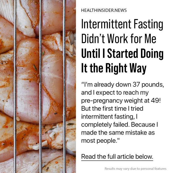 How I Lost 37 Pounds Doing Intermittent Fasting the Right Way