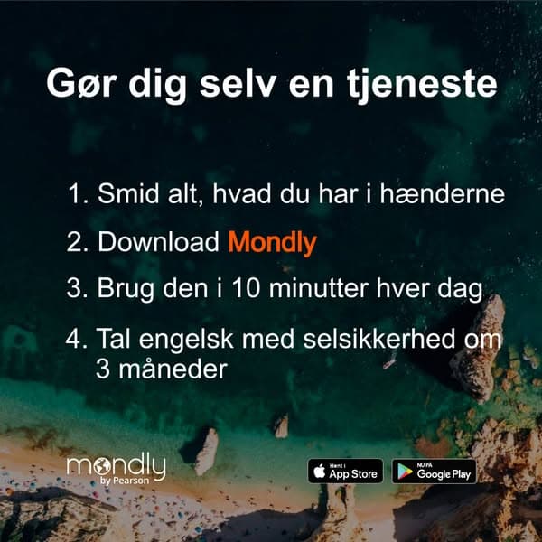 Vink farvel til frygten for at tale engelsk
