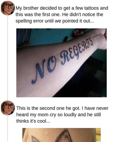 Funny Tattoo Mishaps People Have No Choice But To Keep Forever