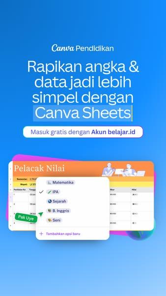 Coba Canva Sheets
