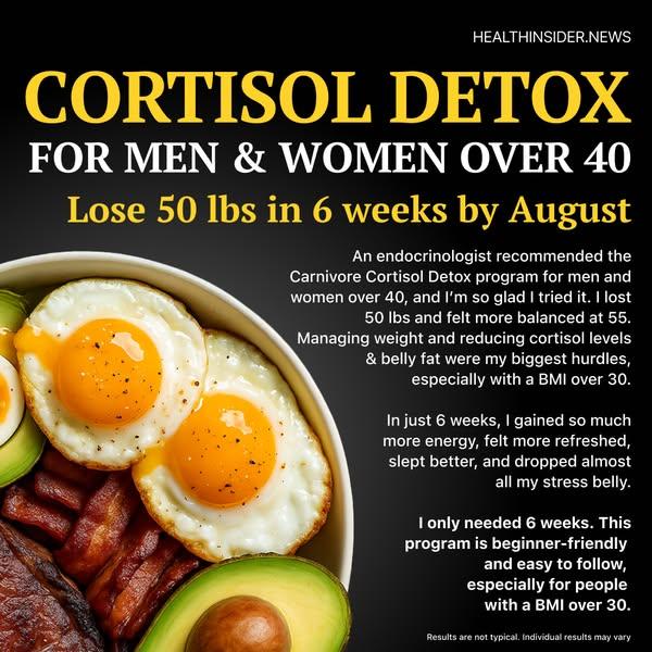 Cortisol Detox for Men & Women Over 40