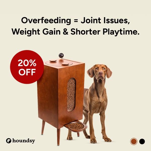 Portion-Controlled Feeder with 400+ 5-Star Reviews