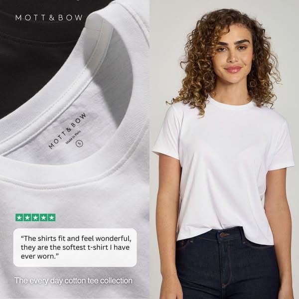 The Only Tee You'll Want to Live In.