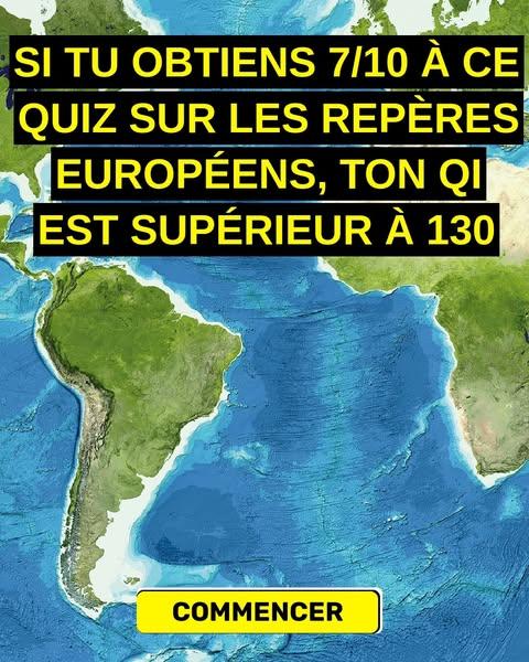 La plupart des gens ne peuvent pas nommer la moitié de ces monuments européens - et toi ?