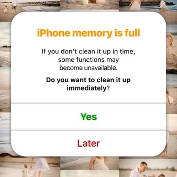 If you run out of space, try cloud storage services!