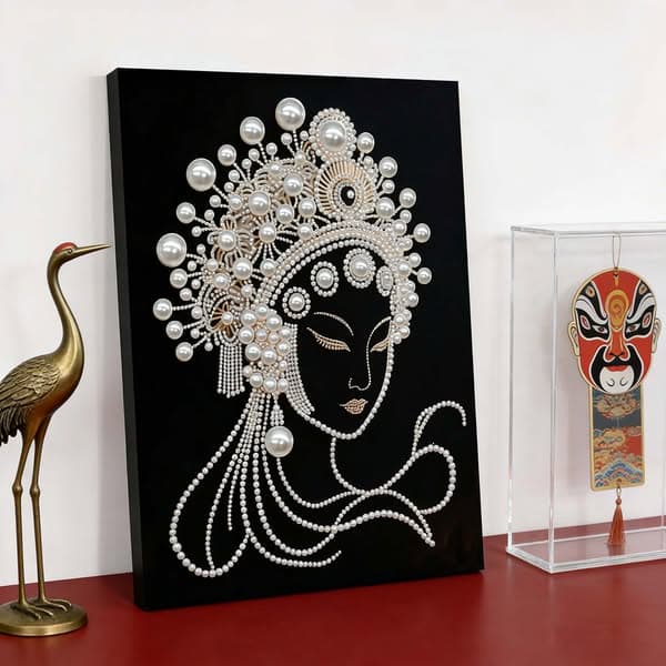 ✨Pre-Framed DIY Handcrafted Pearl Art Kits👉