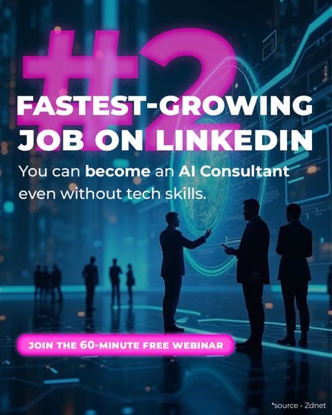 [Free Training] - Learn AI Consulting Skills