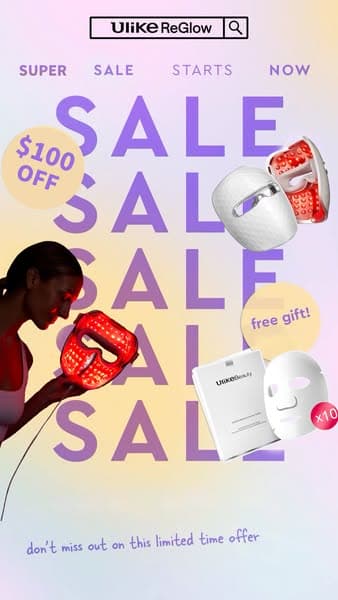 Ulike ReGlow Black Friday Sale Now! Super Low Price + Free Gift! Limited Time Offer