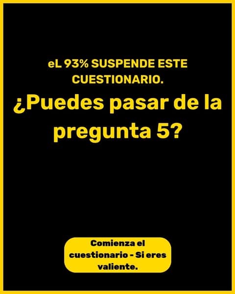 Sólo el 1% puede obtener una puntuación perfecta. ¿Eres uno de ellos?