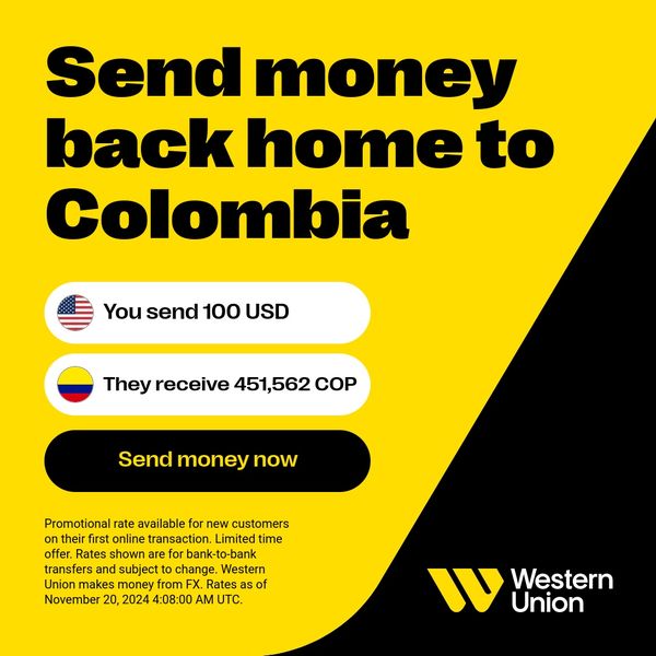 Send money with Western Union