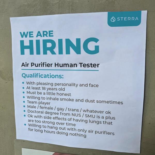 Could be your dream job? 😷
