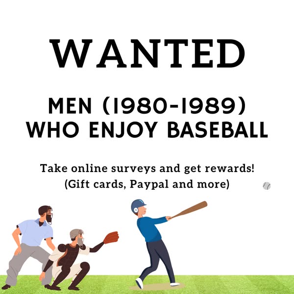 Attention! All men who like baseball in the US! Join Today!