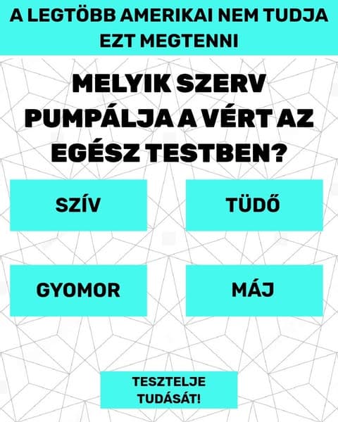 A legtöbb felnőtt nem tud átmenni egy 6. osztályos biológia teszten - szerinted te tudsz?