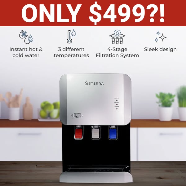Sterra Y™ Tank Tabletop Hot & Cold Water Purifier