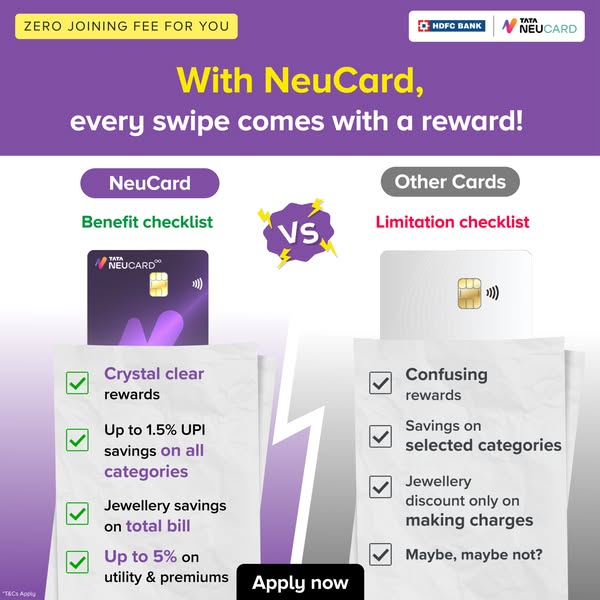 Swipe NeuCard, earn, repeat 🤑