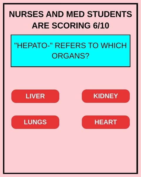 Can You Even Get One Right on This Medical Jargon Quiz?