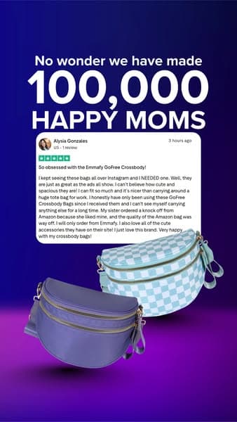 The Roomiest Crossbody Bag