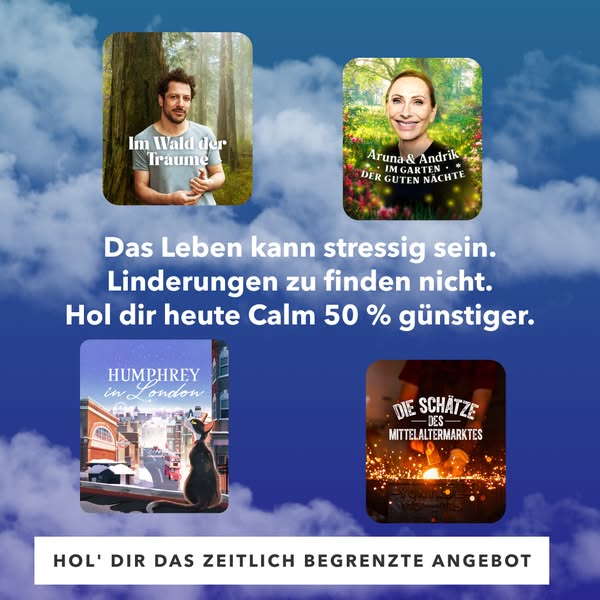 Beginne deine Reise in diesem Mental Health Awareness Monat mit 50 % Rabatt.