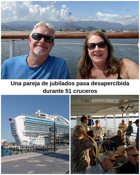 El personal sólo avisa a una pareja de jubilados tras 51 cruceros seguidos