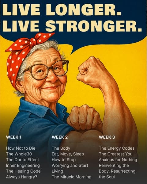 💡 Live Longer, Wiser, and Happier—Starting with 10 Minutes a Day