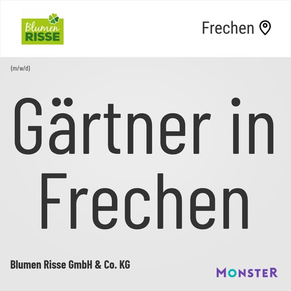 Gärtner in Frechen