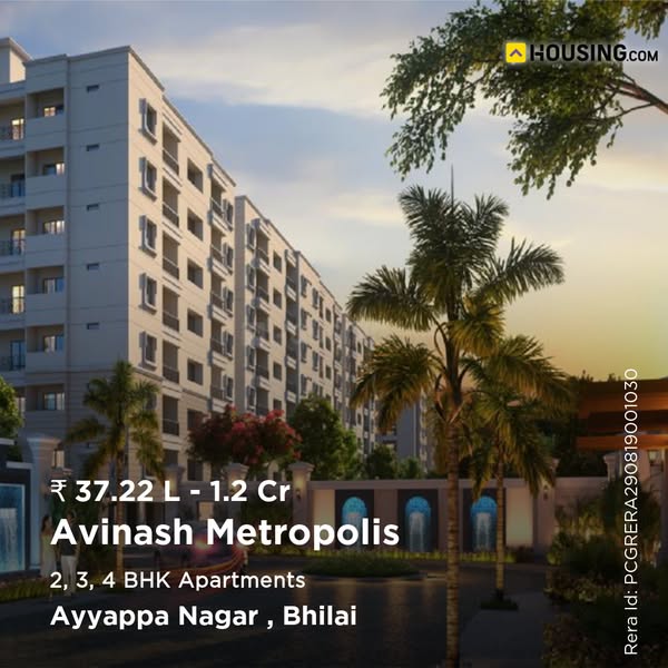 2, 3, 4 BHK starting ₹37.22L