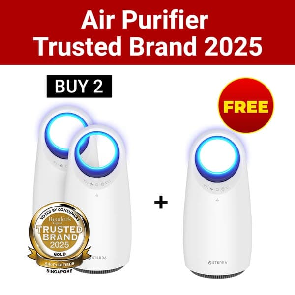 Buy 2 Get 1 Air Purifier - 2 Sterra Mars™ Air Purifiers + 1 FREE Sterr