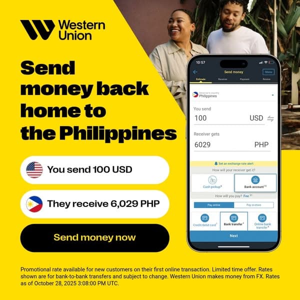 Send money with Western Union