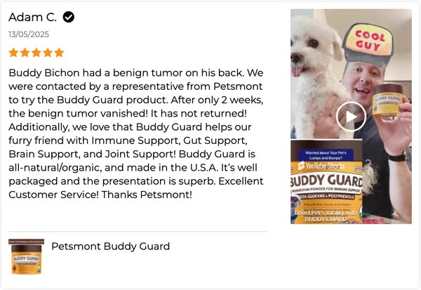 Get rid of your pet's lumps and bumps at home