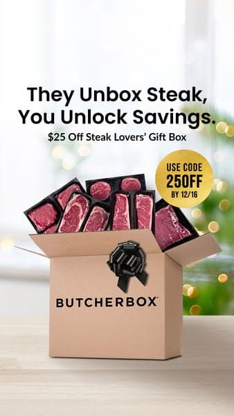 $25 Off Steak Lovers' Gift Box
