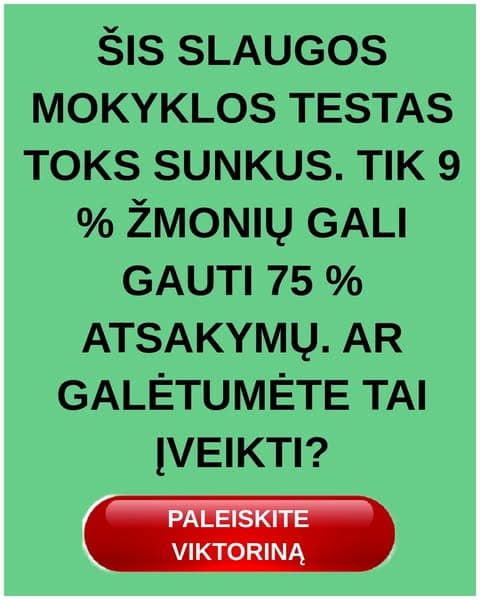 Tik 1 % gali įveikti šią slaugos viktoriną - ar esate vienas iš jų?