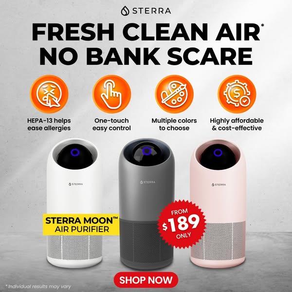 Sterra Moon™ Air Purifier