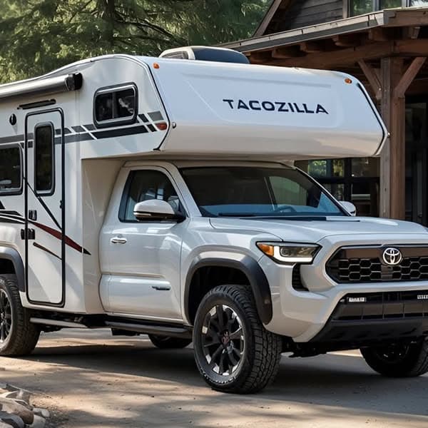 Toyota's New Tacoma Tacozilla Camper Model Is Absolutely Stunning