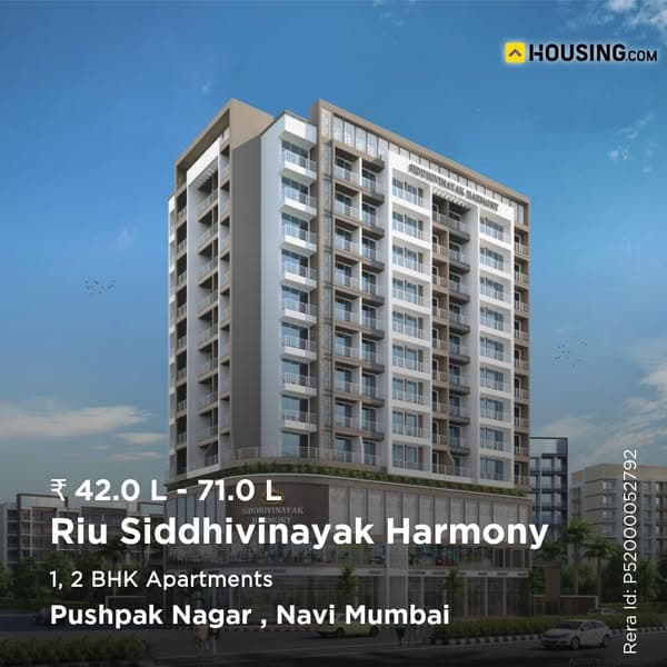 1, 2 BHK starting ₹42.0L