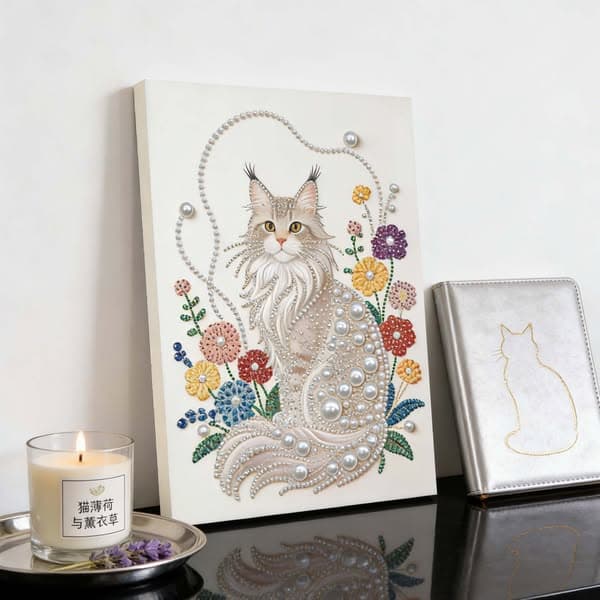 ✨Pre-Framed DIY Handcrafted Pearl Art Kits👉