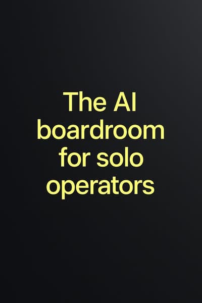 Your personal AI CMO and COO.